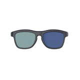 Lensly Chameleon electrochromic smart glasses – lifestyle wear black frame