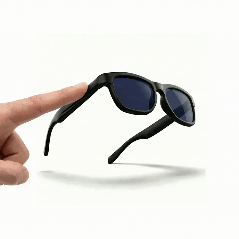 Lensly Chameleon glasses lens tint transition – dark to clear demo